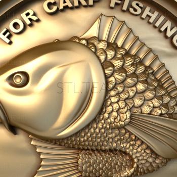 3D model Fish carp (STL)